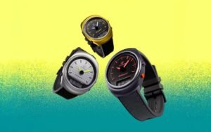 Cette montre Autodromo Group C Turbo Sport ana-digi cumule double fuseau, alarme et chrono 1/100ème dans un boîtier aluminium anodisé pour 400 euros
