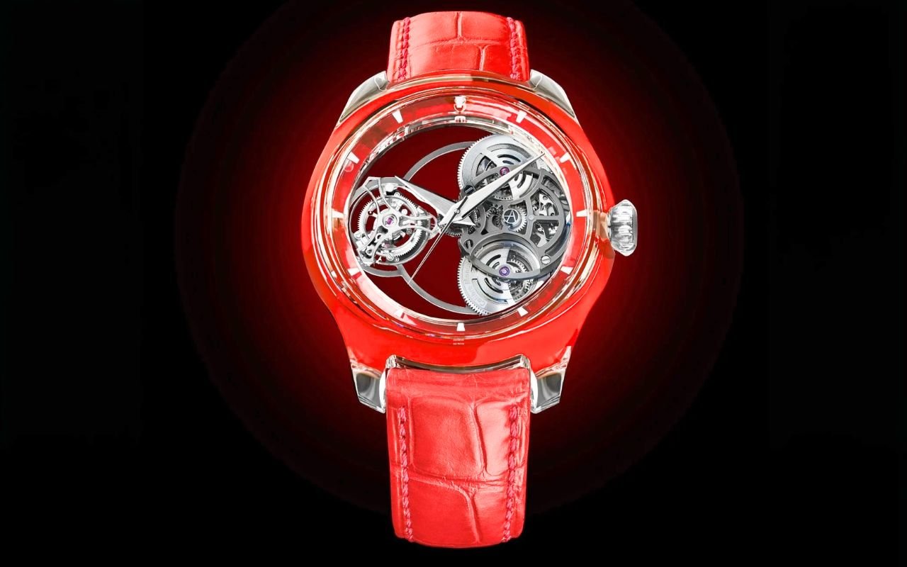 Cette montre totalement transparente coûte 135 000 € et il n’existe que 9 exemplaires au monde