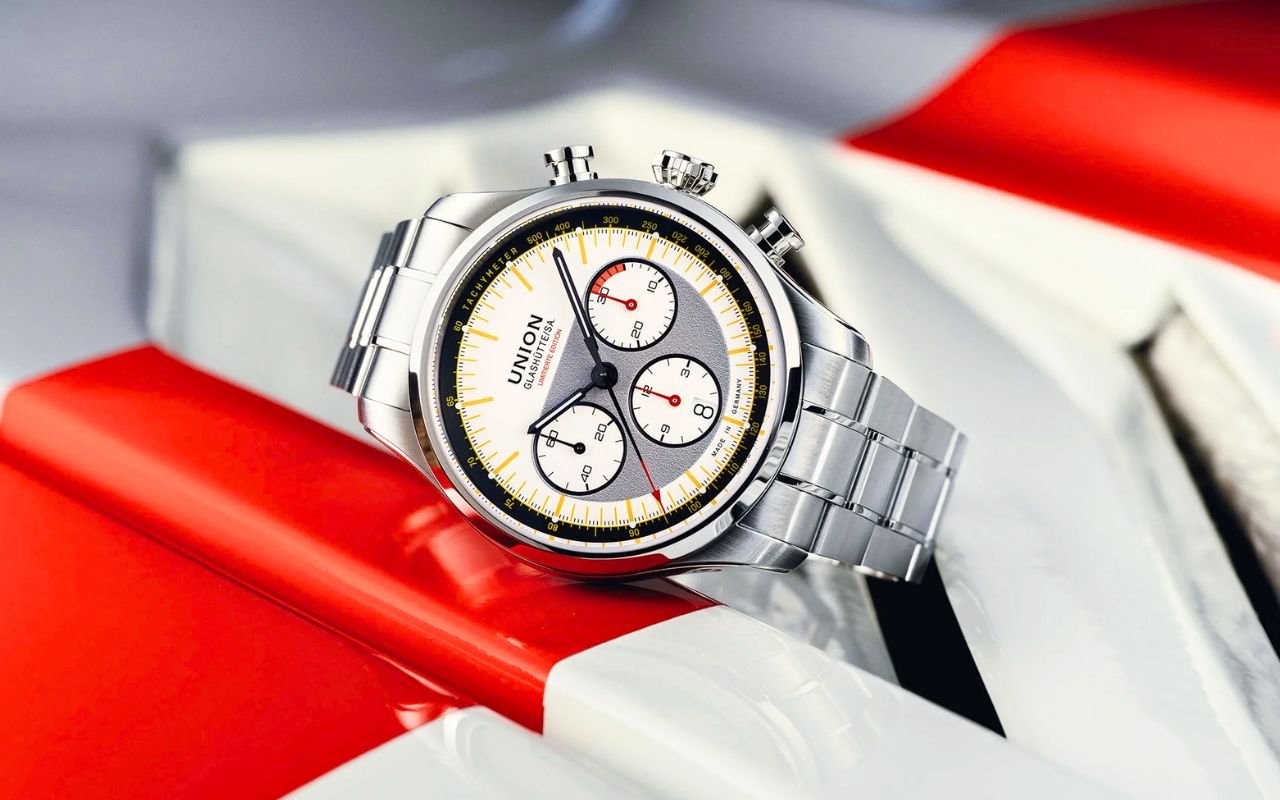 Cette nouvelle Union Glashütte à 3 450 € célèbre le rallye Silvretta avec un chronographe exclusif