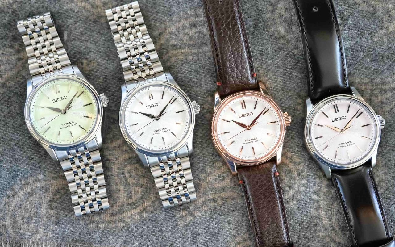 Seiko dévoile une Presage plus raffinée que jamais, avec des textures inspirées de la soie japonaise
