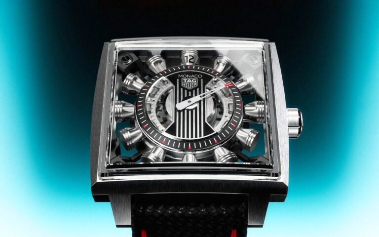 TAG Heuer Monaco Speed 12 avec 12 pistons rotatifs et calibre TH84-00 exclusif : La Fabrique du Temps limite cette horlogerie d’exception à 50 collectionneurs