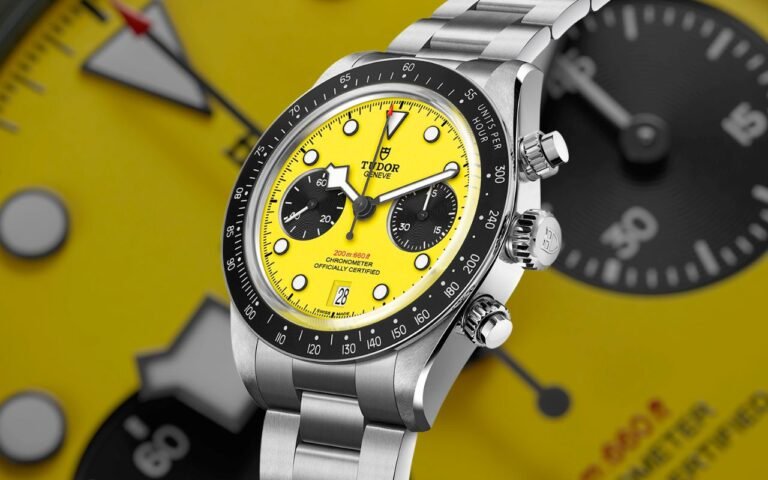 Tudor Black Bay Chrono 39 Bumblebee change la donne avec son cadran jaune mat et son boîtier 39 mm équipé du calibre MT5813 sans limitation