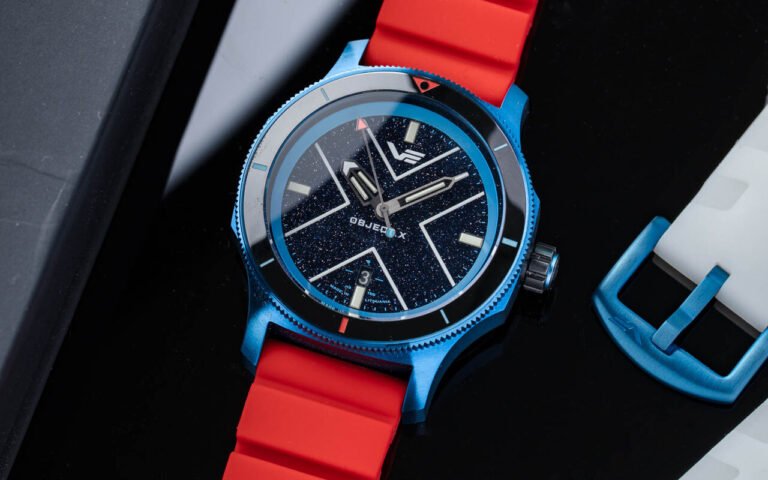 Vostok Europe Object X NH35-599E776 : cadran aventurine, tritium et 48 mm pour une automatique spatiale qui tient ses promesses à 730 €