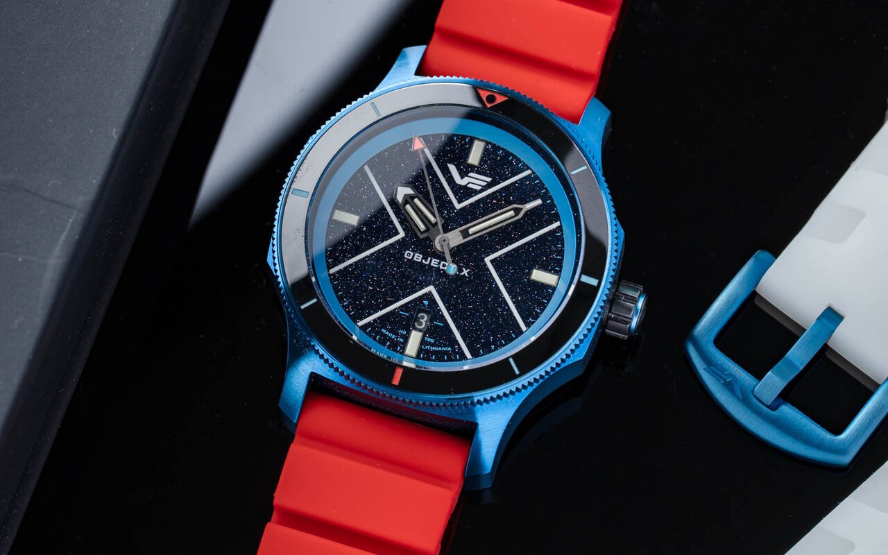 Vostok Europe Object X NH35-599E776 : cadran aventurine, tritium et 48 mm pour une automatique spatiale qui tient ses promesses à 730 €