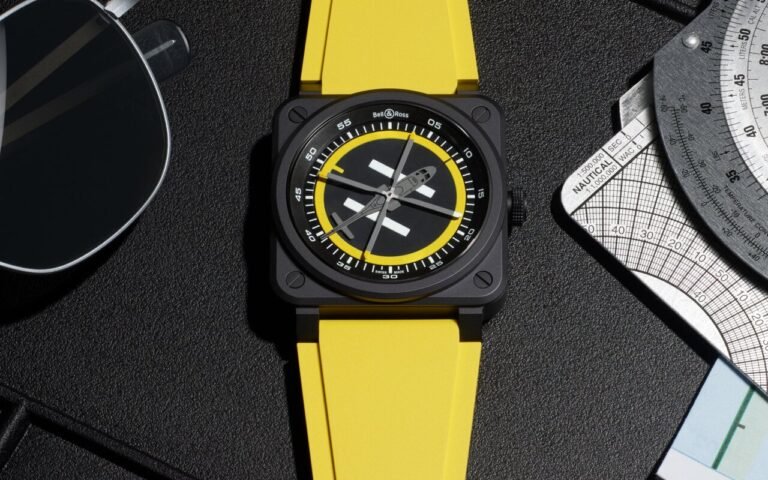 Bell & Ross BR-03 Helipad : 500 montres seulement pour cette série limitée aux pales d’hélicoptère et au look cockpit assumé