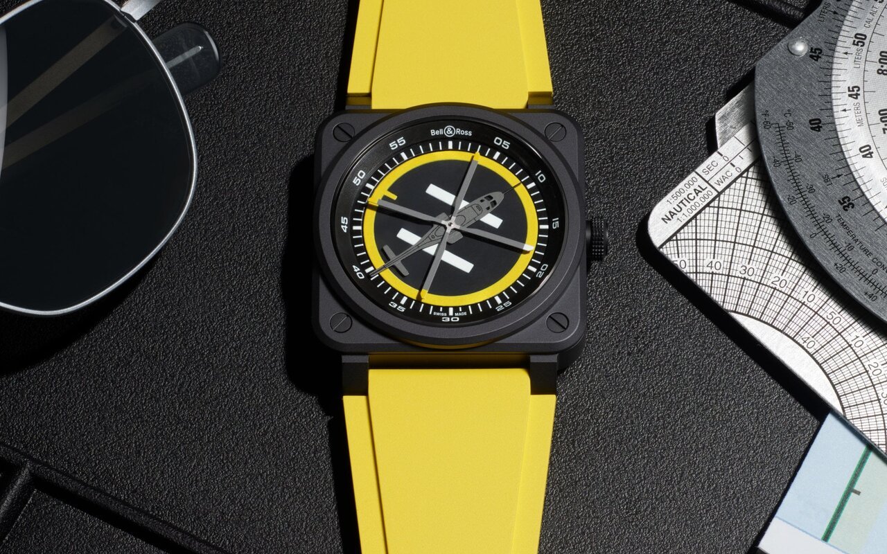 Bell & Ross BR-03 Helipad : 500 montres seulement pour cette série limitée aux pales d’hélicoptère et au look cockpit assumé