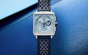 Depancel ne fabriquera que 100 exemplaires de la Série-R Chronograph Ice Blue, son chronographe à cadran PVD bleu glacé et boîtier acier 316L