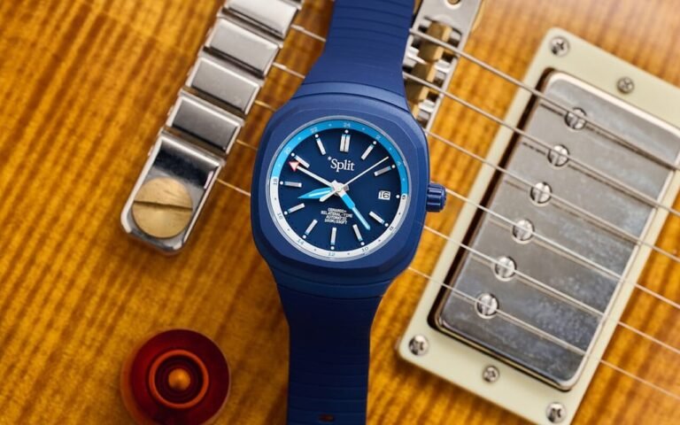 Split attaque les États-Unis avec sa GMT Ceramod+ 40 mm en quatre couleurs de rivières, 250 exemplaires chacune à 800 €, au profit de MusiCares