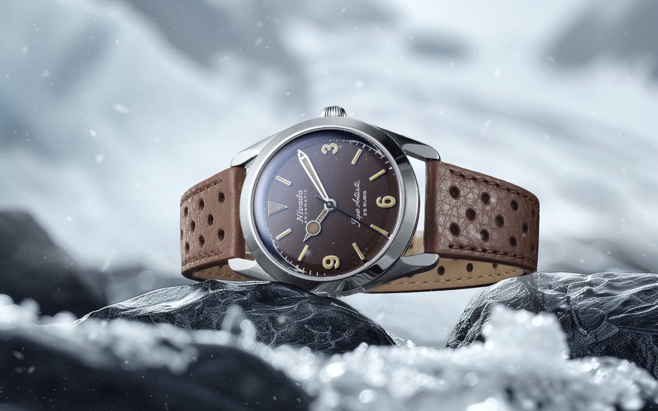 L’Antarctic et le Chronomaster de Nivada Grenchen font leur grand retour dans leurs habits vintage d’origine, un choix qui tranche avec tout ce que propose le marché