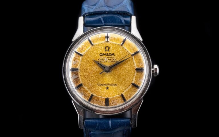 Le cadran Pie Pan de l’Omega Constellation n’a jamais été vraiment copié, et c’est précisément ce qui en fait l’un des designs les plus reconnaissables de l’horlogerie de luxe