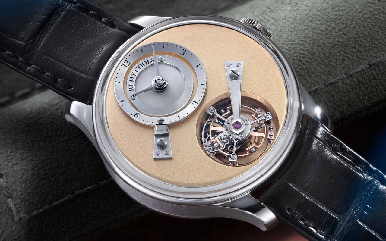 Remy Cools assemble seul à la main un tourbillon de haute complication, et prouve que l’horlogerie suisse n’a plus le monopole du génie