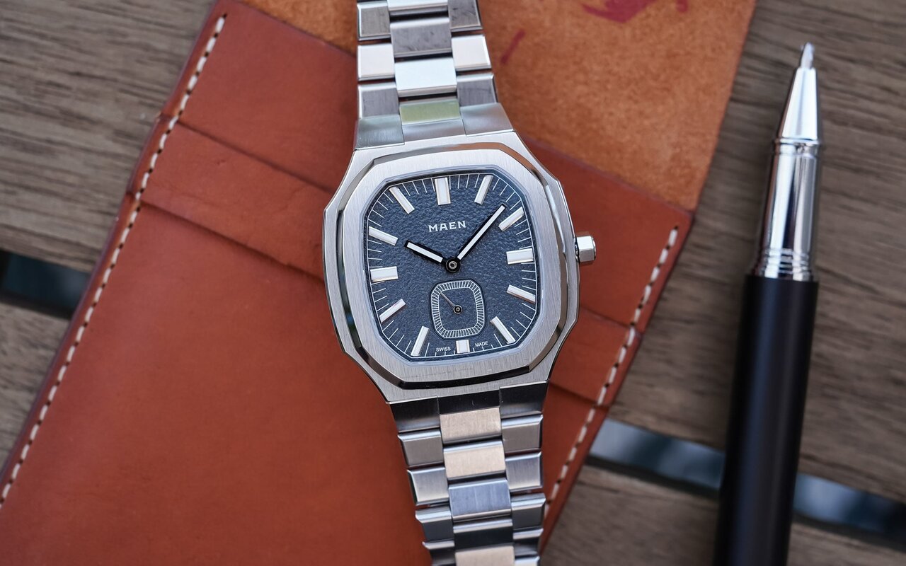 La Manhattan 37 Ultra-Thin Tuscan Blue revient en production chez Maen avec le calibre La Joux-Perret D100 à 7,1 mm d’épaisseur pour 1 499 €