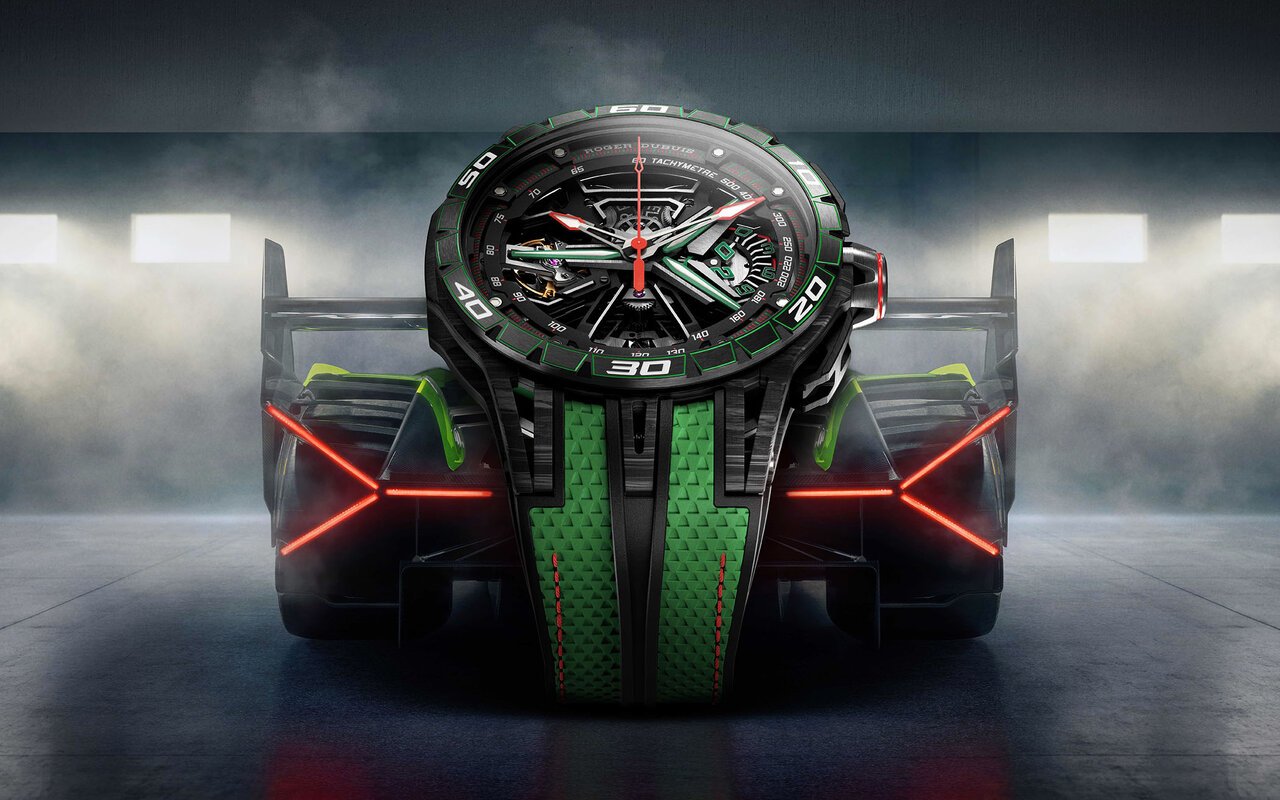 Roger Dubuis et Lamborghini repoussent ensemble les limites de l’hyper-horlogerie là où aucune autre maison n’ose aller
