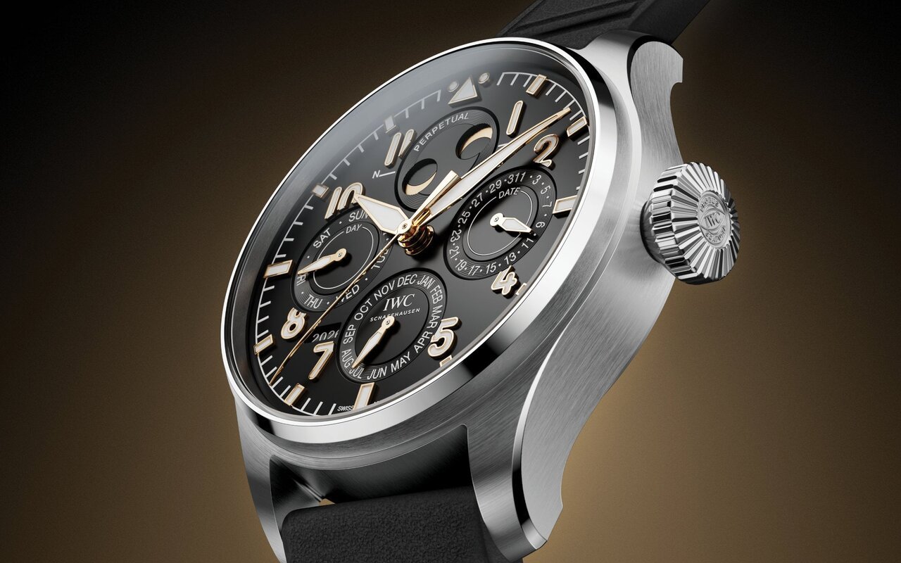 140 ans de Mercedes-Benz célébrés par IWC avec la Big Pilot quantième perpétuel, la montre qui réunit deux géants de la précision en une seule pièce