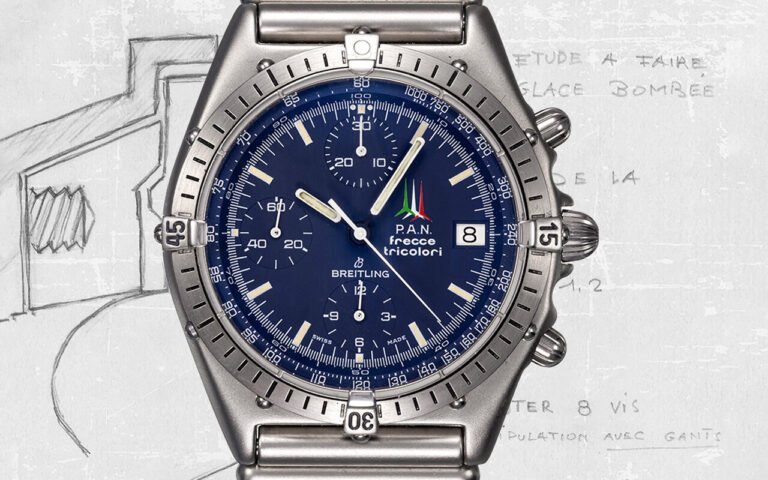 1984, la Patrouille italienne, et un chronographe militaire : voilà comment la Breitling Chronomat est devenue une icône de l’horlogerie de luxe