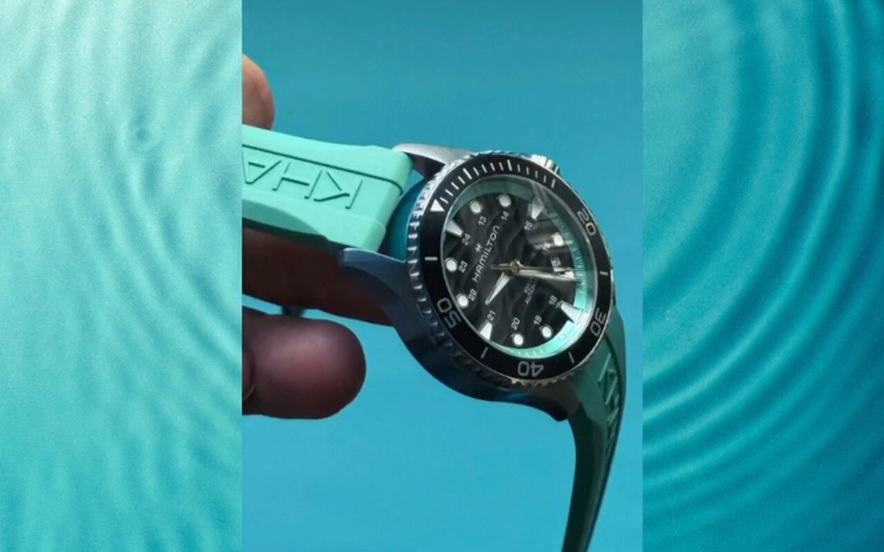 Américaine de naissance mais vendue sous bannière suisse, la Hamilton Khaki Navy Scuba porte une double identité que peu de plongeuses peuvent revendiquer