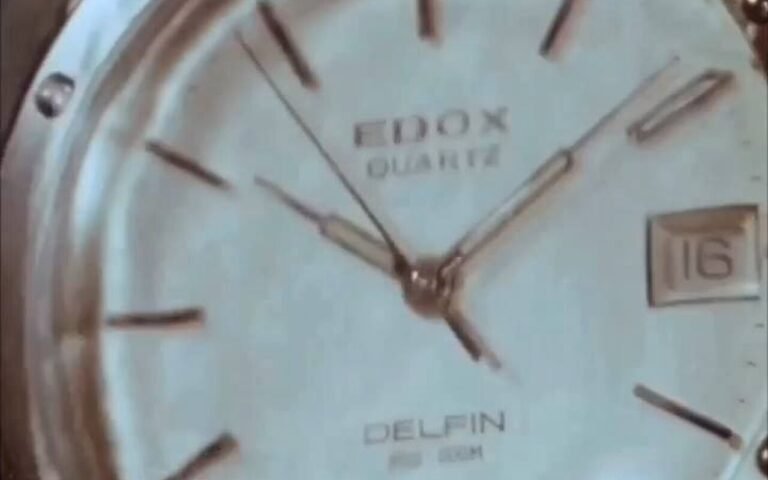 Edox réédite la Delfin 1961, sa plongeuse historique qui a fait la réputation de la marque dans le monde de la montre de sport aquatique