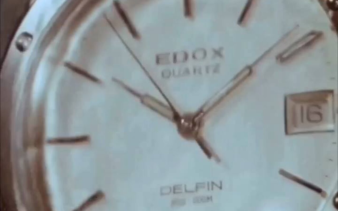 Edox réédite la Delfin 1961, sa plongeuse historique qui a fait la réputation de la marque dans le monde de la montre de sport aquatique