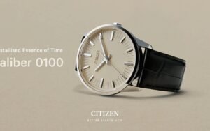 La Citizen Caliber 0100 dérive d’une seconde par an, un record que personne dans l’horlogerie n’avait réussi à atteindre avec du quartz