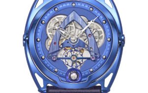 La DB28 de De Bethune réunit titane poli miroir et sphère lunaire bleuie dans un geste horloger que les amateurs de montres de luxe attendaient sans le savoir
