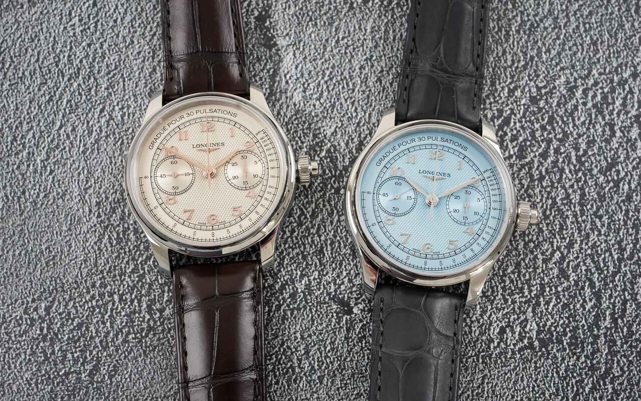 Là où les autres chronographes exigent deux ou trois poussoirs, la Longines Master Chrono Monopusher n’en utilise qu’un seul