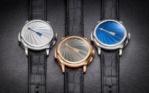 Là où toutes les montres de luxe multiplient les aiguilles, la L. Leroy Vox Temporis n’en garde qu’une seule et confie sa répétition minutes à une logique entièrement repensée