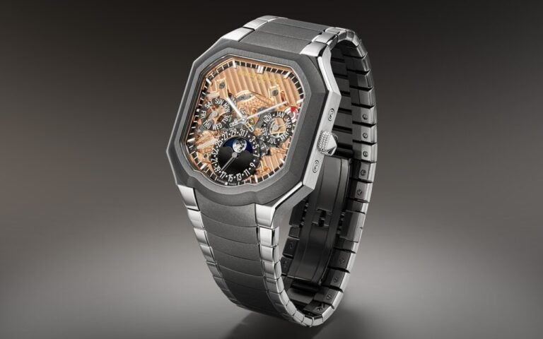 Le boîtier asymétrique du Masterlink prouve que Gerald Charles a trouvé ce que l’horlogerie classique n’avait jamais cherché pour le quantième perpétuel