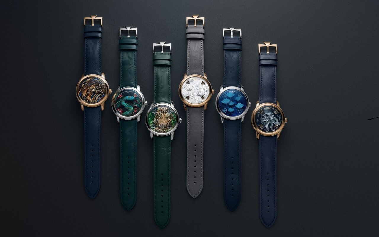 Le règne animal s’impose sur six nouvelles montres uniques Vacheron Constantin Métiers d’Art, redéfinissant ce que l’artisanat horloger de luxe peut encore accomplir au poignet
