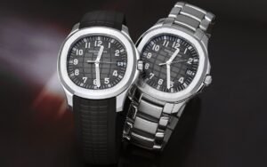 Longtemps moqué par les puristes, le bracelet caoutchouc de la Patek Philippe Aquanaut s’impose aujourd’hui comme l’une des signatures les plus désirées de l’horlogerie sportive