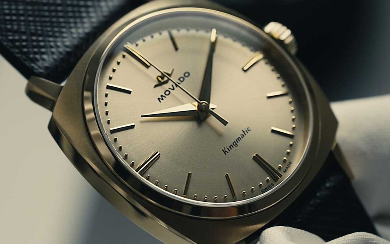 On la croyait définitivement perdue, Movado la ressuscite pour ses 145 ans : la Heritage Kingmatic, modèle le plus culte de la maison suisse, revient au poignet