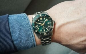 Seiko réserve sa Prospex 1965 Hi-Beat verte à l’Europe et les amateurs de plongeuses vintage ne parlent que d’elle