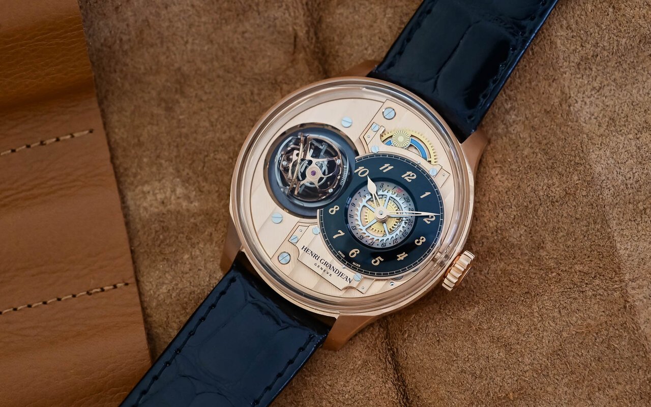 The Magician d’Henri Grandjean donne l’illusion qu’un tourbillon trois axes flotte dans le vide, et c’est une prouesse horlogère réelle