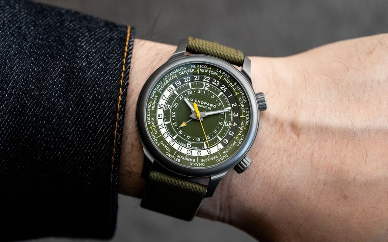 Tour du monde au poignet : la Chopard L.U.C Time Traveler One Khaki redéfinit ce qu’on attend de la haute horlogerie