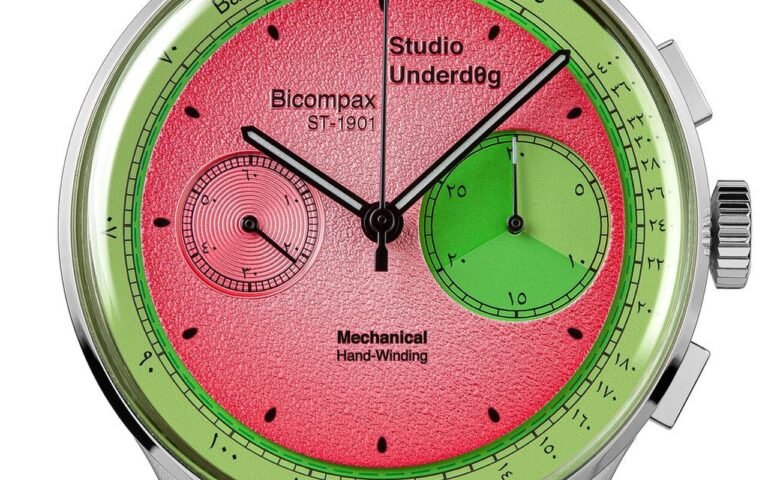 Tout le monde se moque du nom Watermelon, mais le chronographe de Studio Underd0g s’arrache en quelques heures à chaque sortie