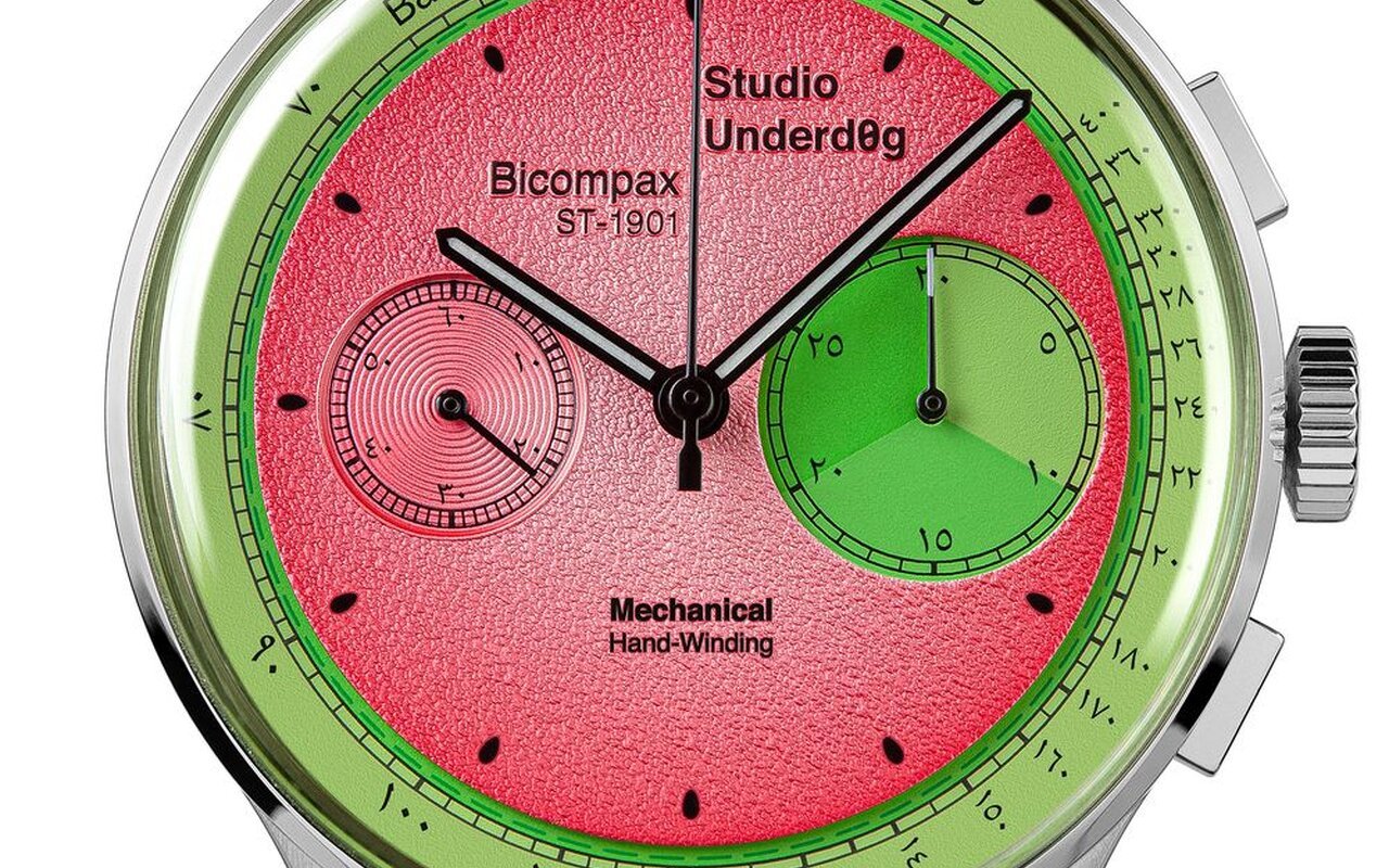 Tout le monde se moque du nom Watermelon, mais le chronographe de Studio Underd0g s’arrache en quelques heures à chaque sortie