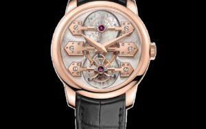 Breveté en 1884, le Tourbillon sous trois ponts d’or de Girard-Perregaux est toujours produit près d’un siècle et demi plus tard