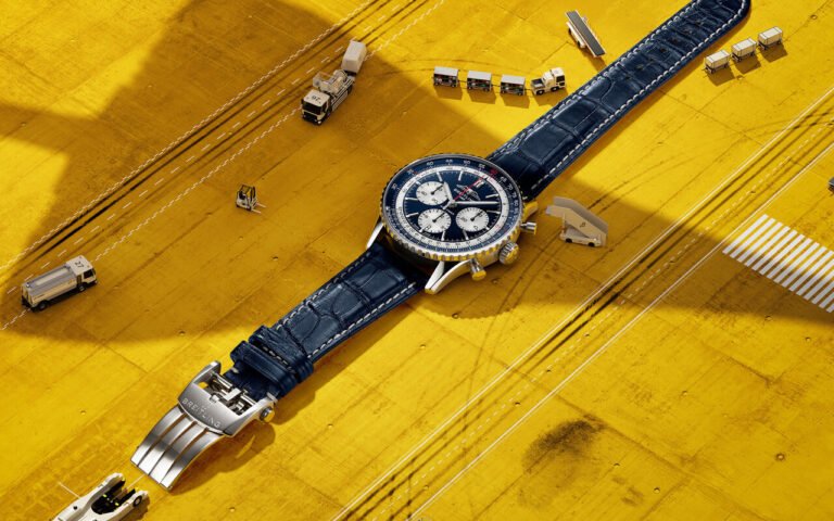 Cadran bleu stratosphère et 593 exemplaires comme les réacteurs du Concorde : la Navitimer de Breitling rend hommage au supersonique