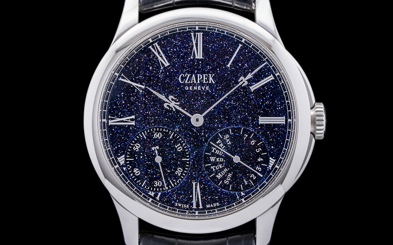Czapek Quai des Bergues Midnight in Geneva : l’aventurine et le retour aux origines