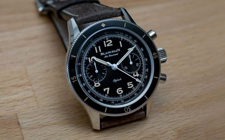 Une douzaine d’exemplaires pour l’US Air Force et jamais produit en série : l’histoire du chronographe Blancpain Air Command