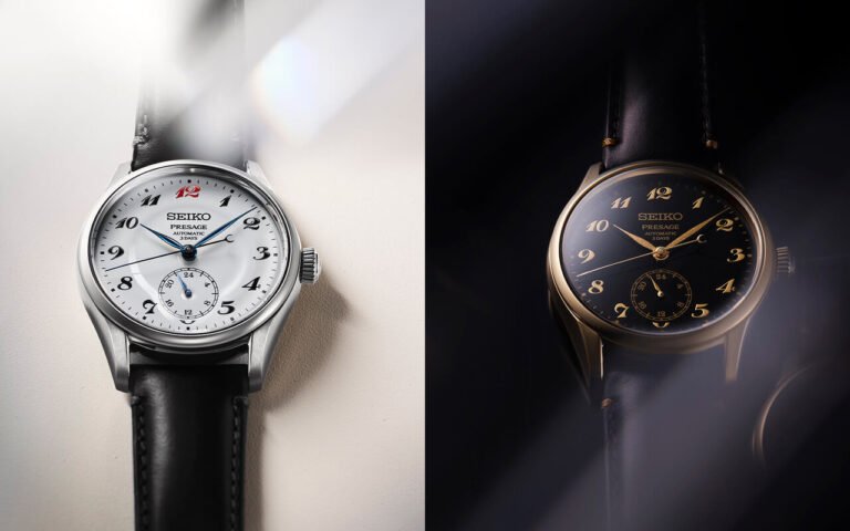 Émail blanc et laque urushi : Seiko Presage fait revivre la Laurel de 1913, première montre-bracelet japonaise