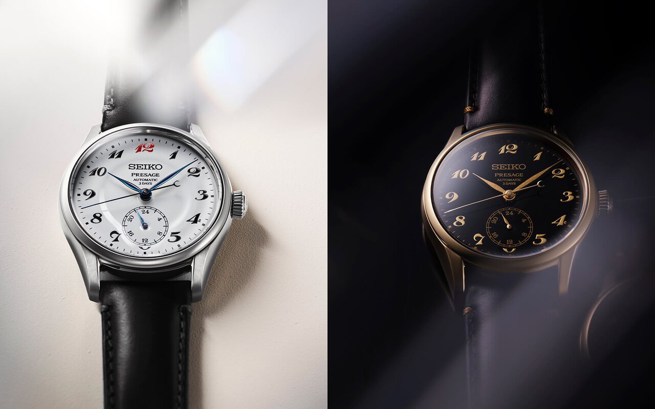Émail blanc et laque urushi : Seiko Presage fait revivre la Laurel de 1913, première montre-bracelet japonaise