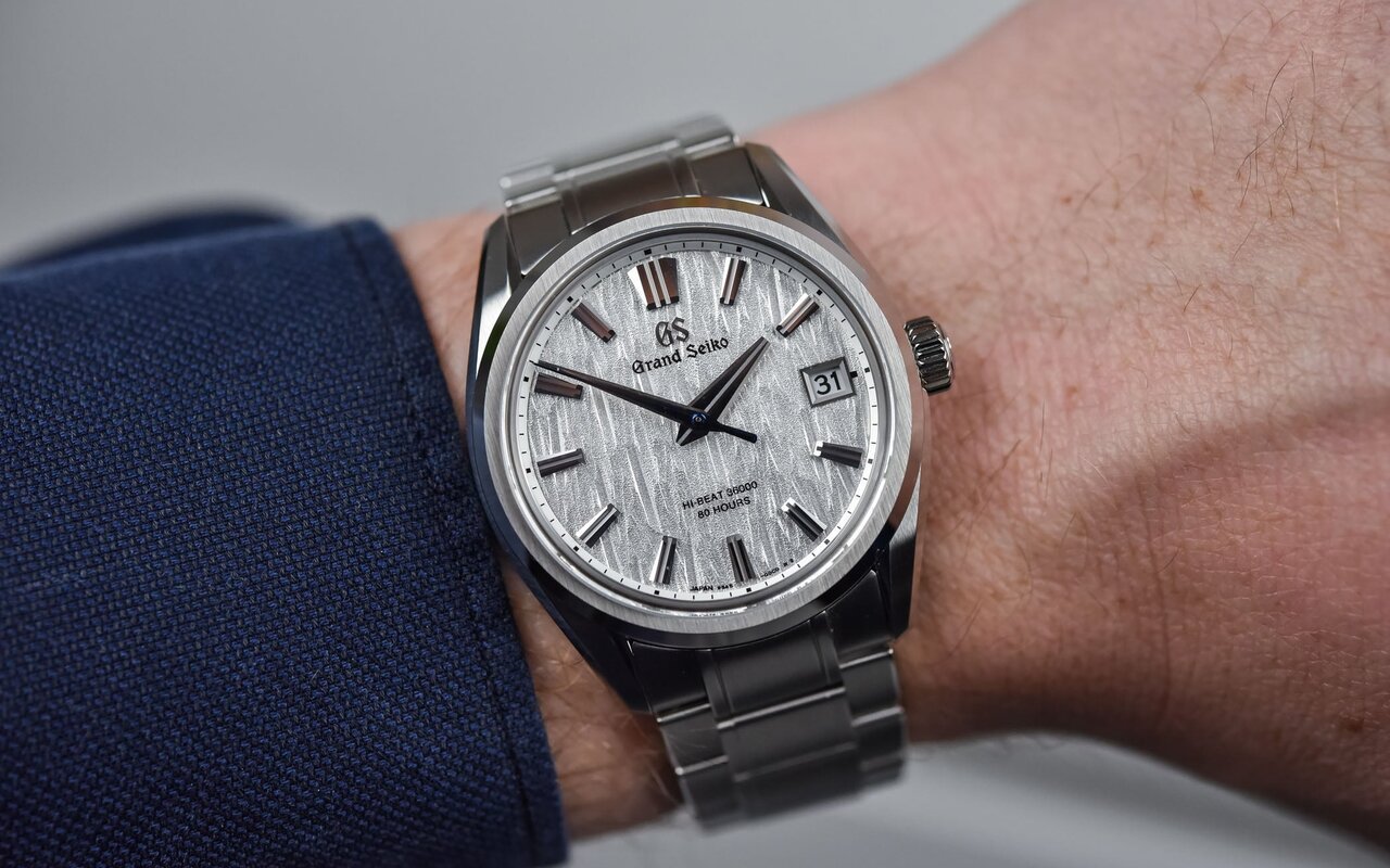 Grand Seiko SLGH005 White Birch : le cadran écorce de bouleau qui a pris le Grand Prix de Genève aux horlogers suisses sur leur propre terrain
