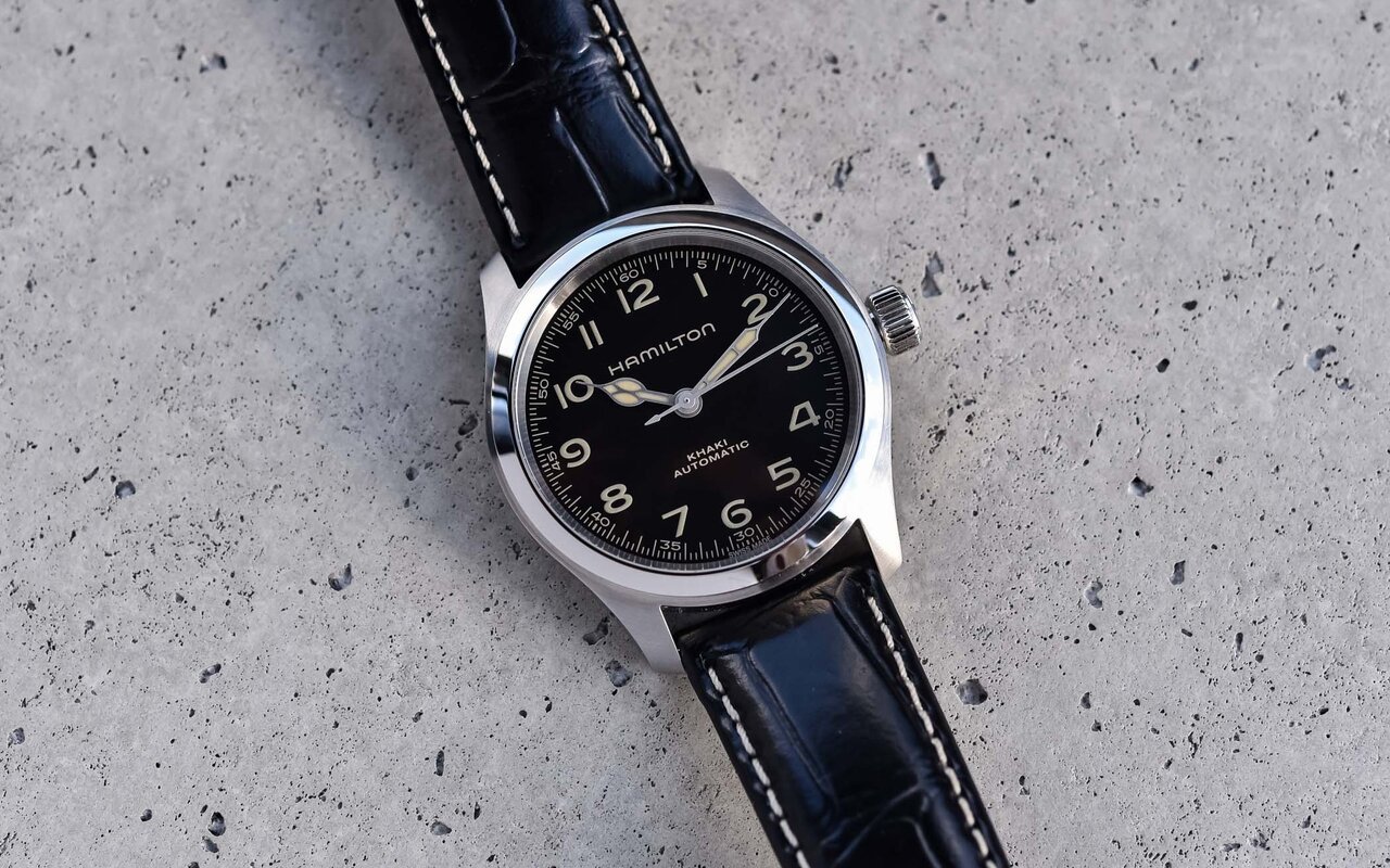 Hamilton vient de lancer la Khaki Field Murph avec Eureka en morse sur l’aiguille des secondes, reproduisant le geste secret qu’avait caché la montre d’Interstellar