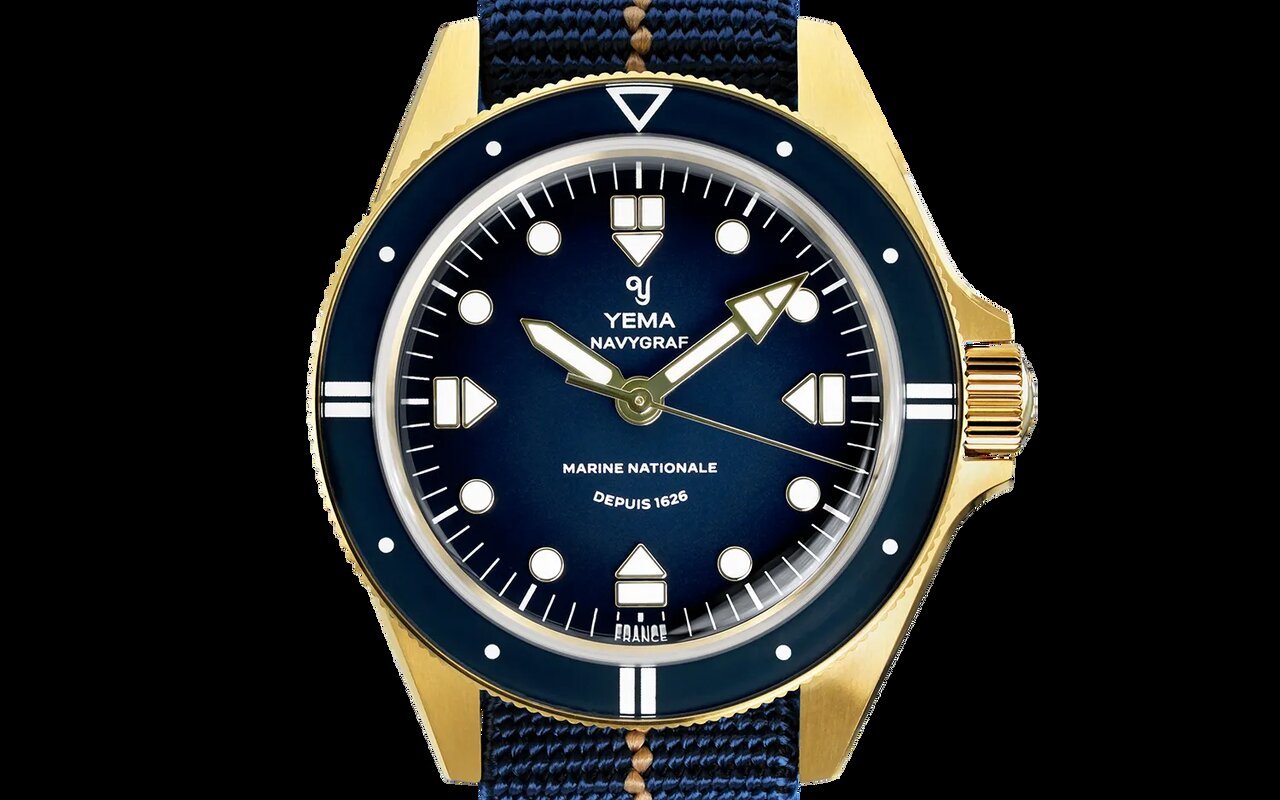 La Marine nationale a 400 ans : Yema lui dédie une Navygraf en bronze et bleu marine à 499 euros