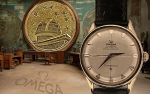 Griffes inchangées, étoile intacte, cadran médaillon toujours là : l’Omega Constellation de 1952 a forgé un langage visuel que soixante-dix ans d’horlogerie de luxe n’ont pas effacé