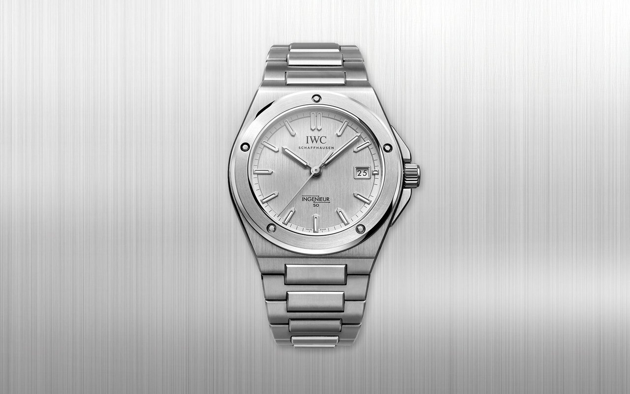 L’Ingenieur SL que Gérald Genta a dessinée en 1976 revient chez IWC sous forme de deux éditions limitées pour célébrer un demi-siècle d’existence