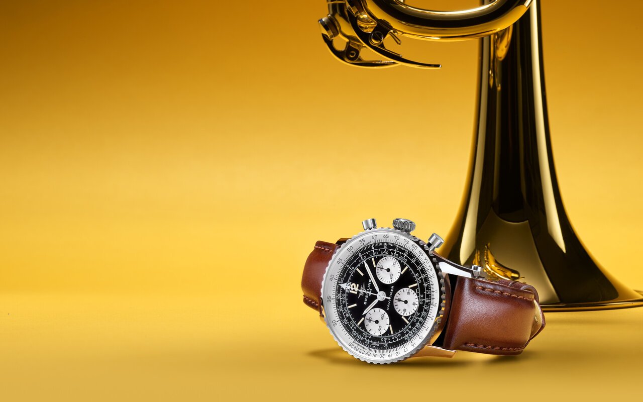 Pour le centenaire de Miles Davis, Breitling réédite la Navitimer que portait le trompettiste, en 500 exemplaires