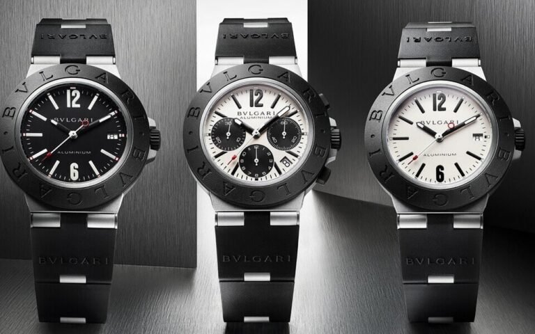 Titane, caoutchouc et un héritage de 1998 : Bvlgari Titanio réinvente sa ligne Aluminium culte avec des matériaux radicalement différents