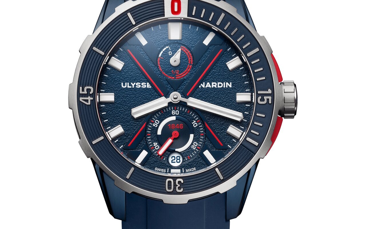 Titane PVD bleu et 300 exemplaires : la Diver Hammerhead Shark d’Ulysse Nardin reverse 1 pour cent de son prix à la protection des requins
