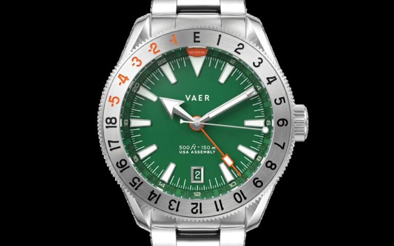 Vaer G2 Fairway GMT : une lunette de montre repensée pour compter les coups au golf, et l’idée est bien plus maline qu’elle n’y paraît